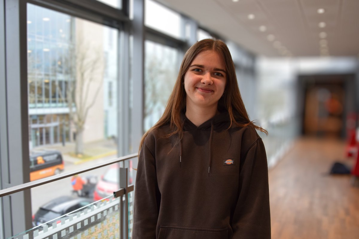 Tetiana Herman studies computer science at aarhus university