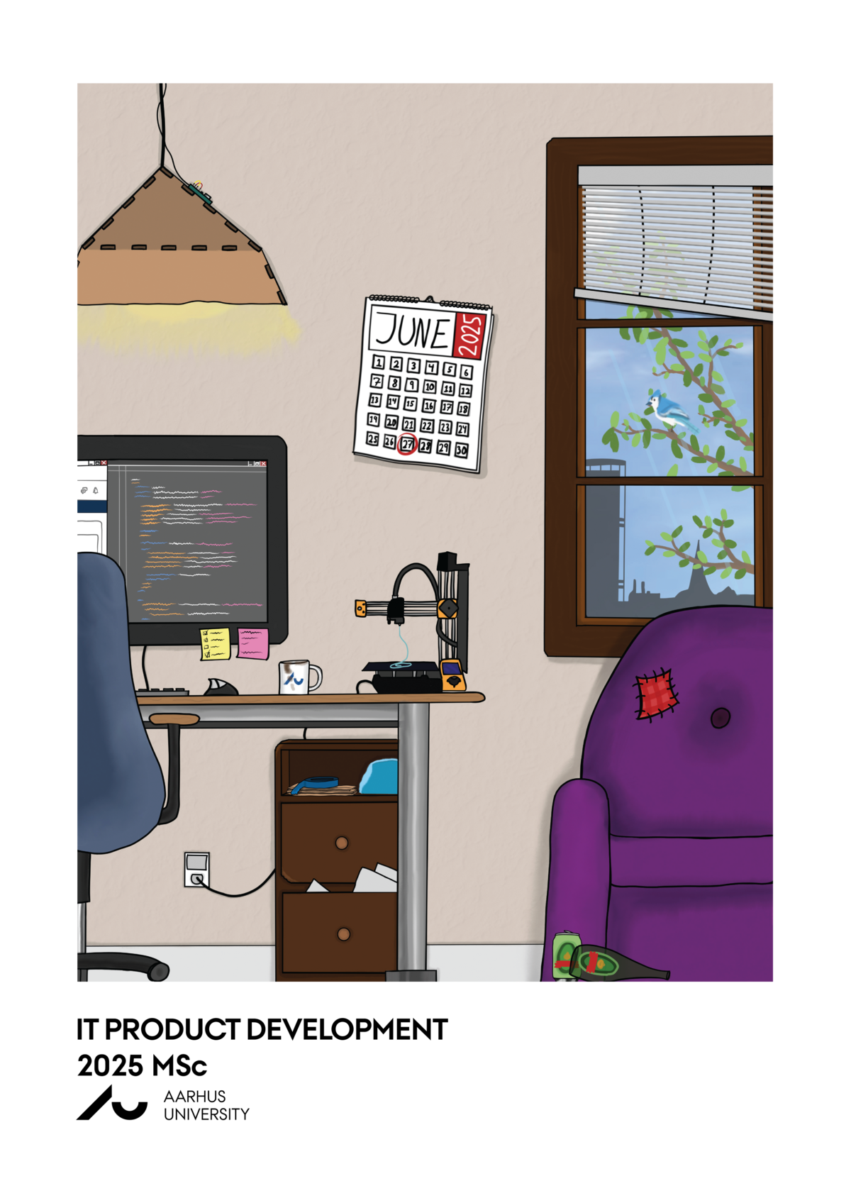 Graduation poster for IT Product Development 2025