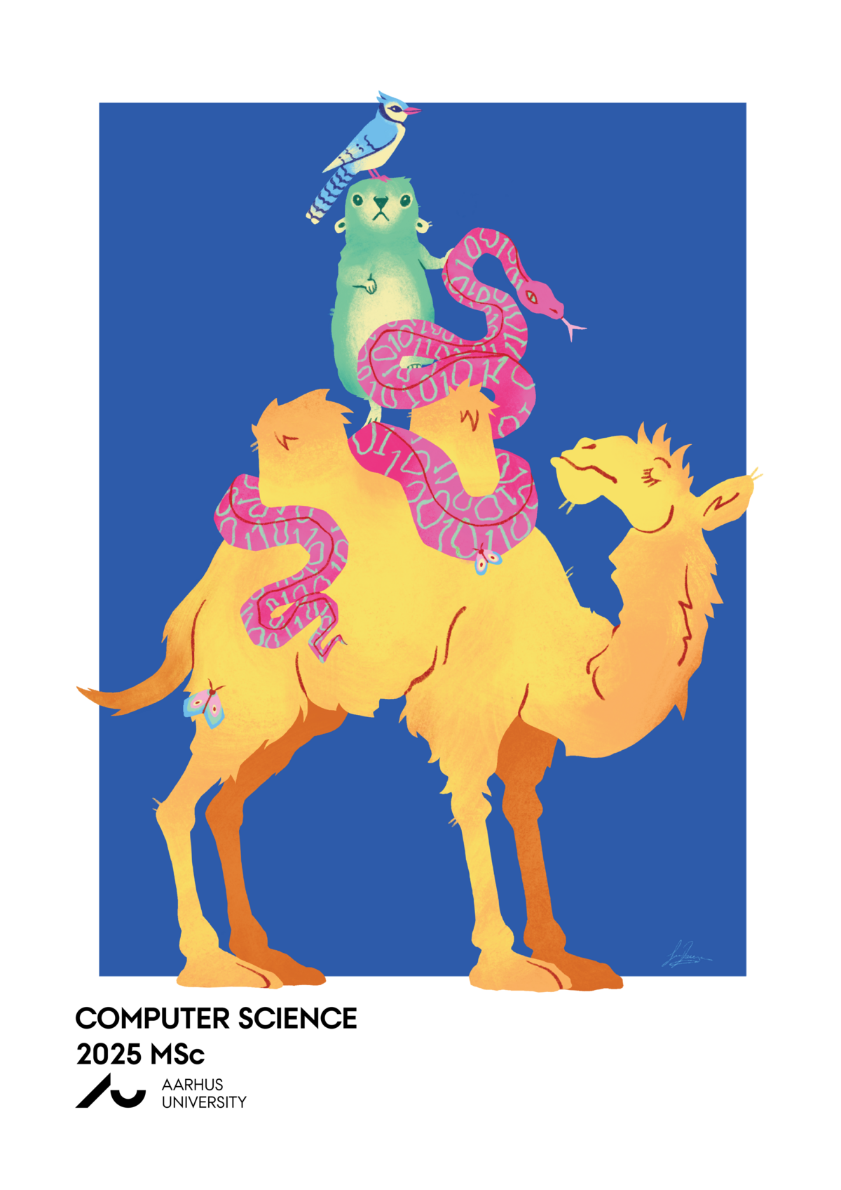 Graduation poster for Computer Science 2025
