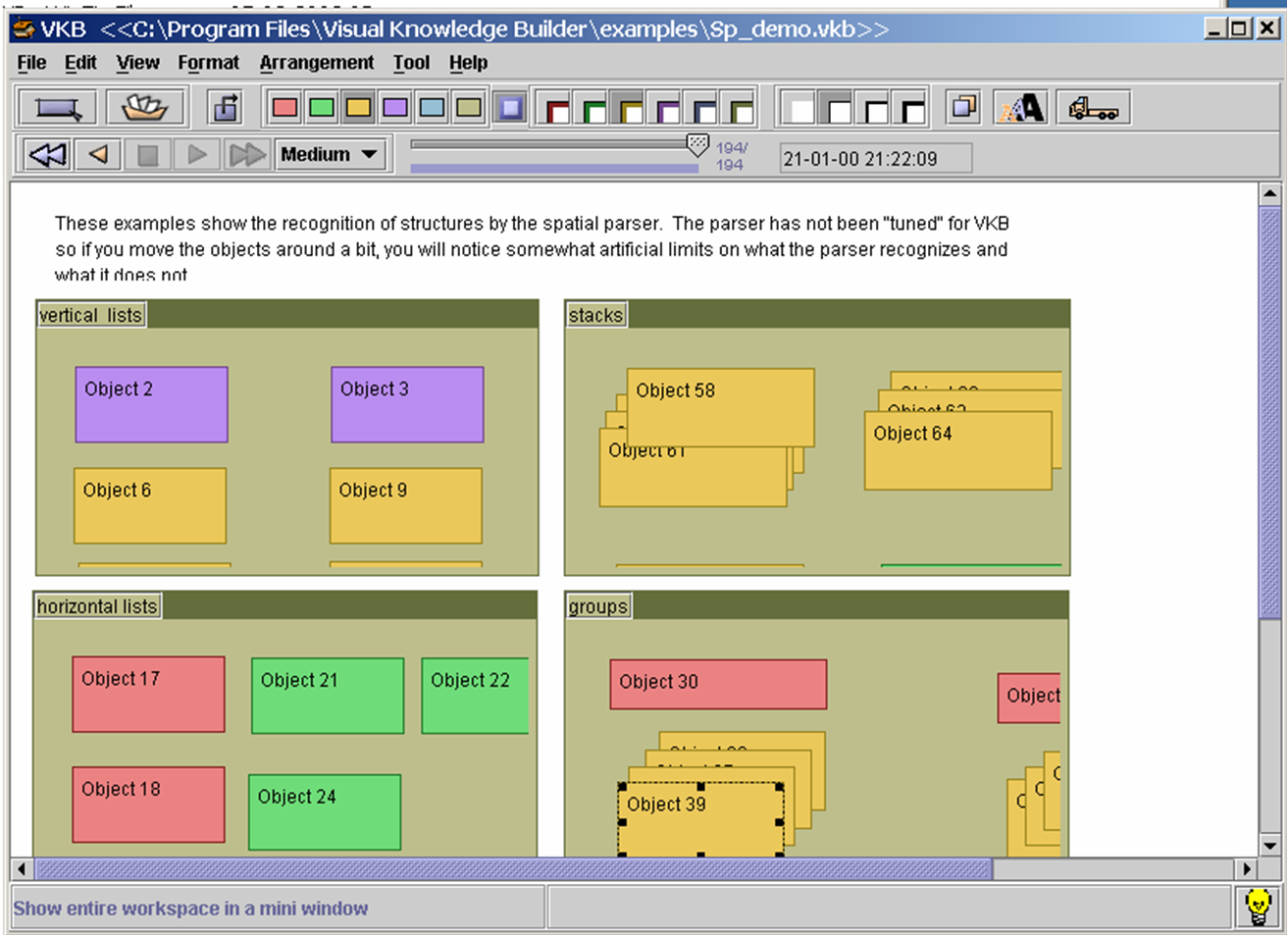 VKB screen shot